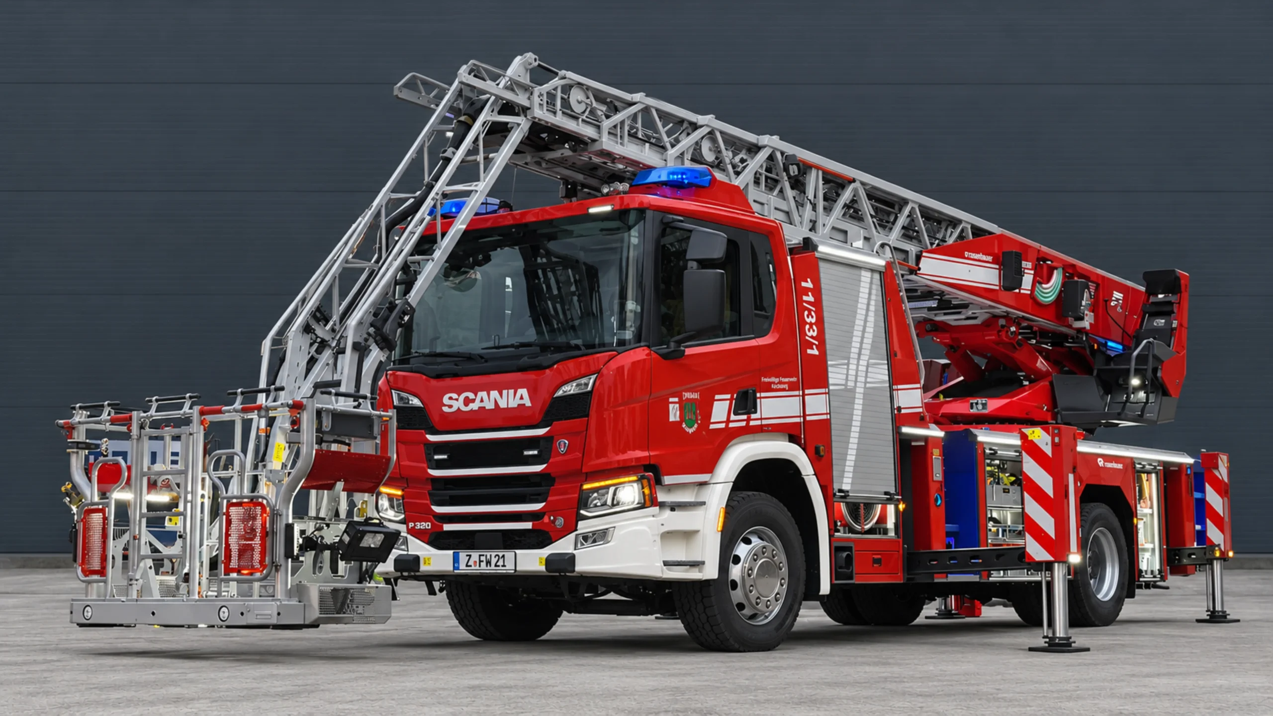 DLK 23/12 der Feuerwehr Kirchberg, Funkrufname 11/33/1
